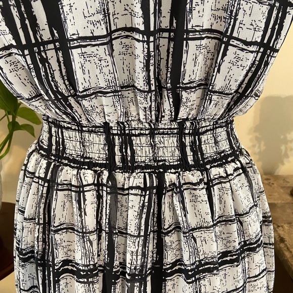 THML Plaid Sheer Dress - Picture 3 of 5